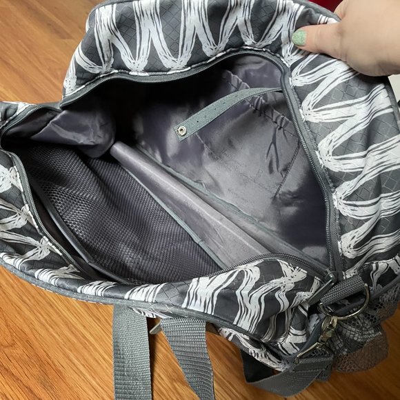 thirty one All In Tote in Charcoal Links - Picture 10 of 11